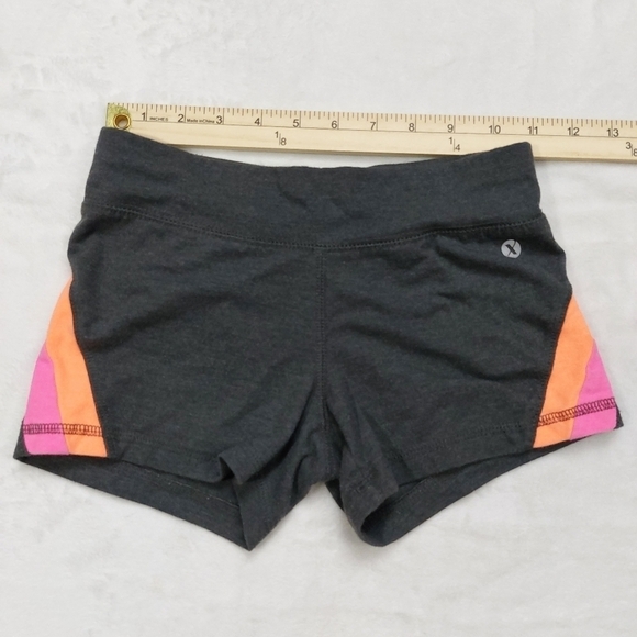 XERSION GIRLS DARK GRAY ACTIVE SHORTS SIZE 7/8 - Picture 4 of 5